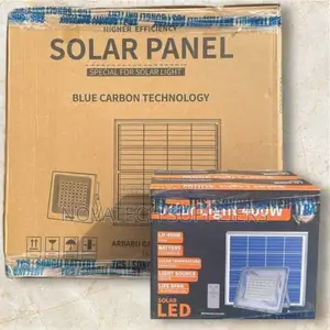 400W Blue Carbon Wawa Solar Flood Lights Quin