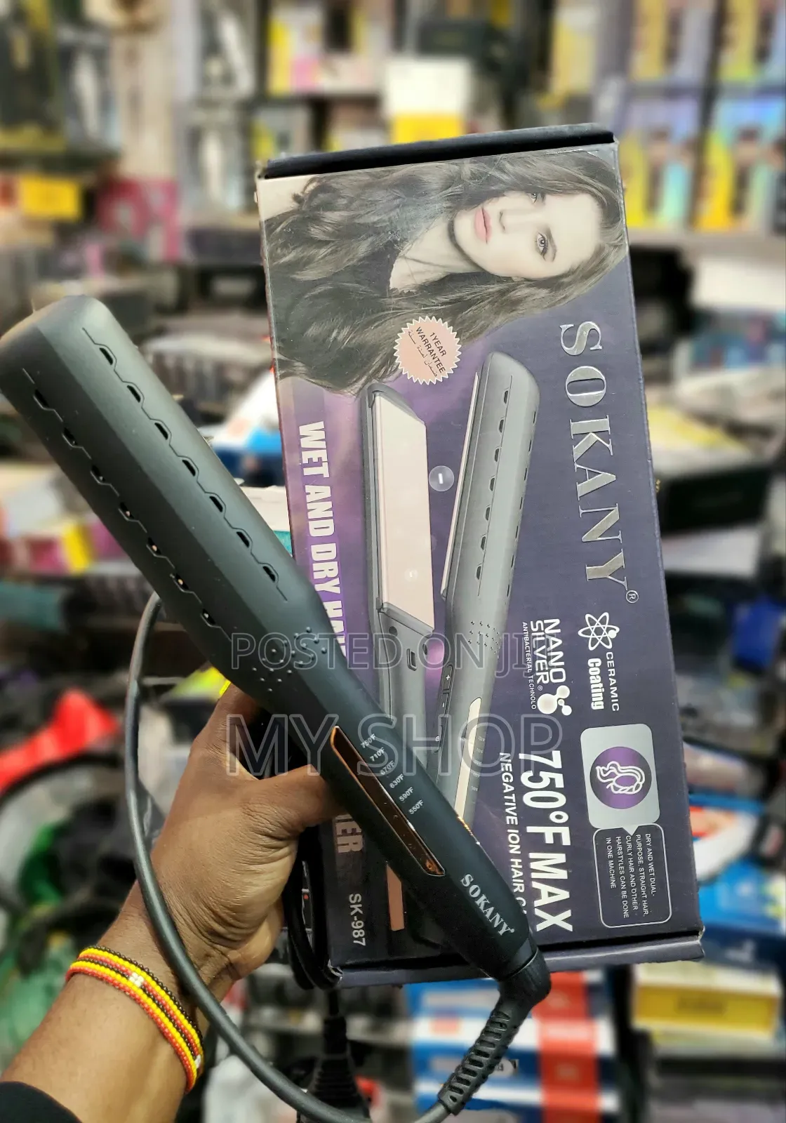 Hair Iron Sk-987