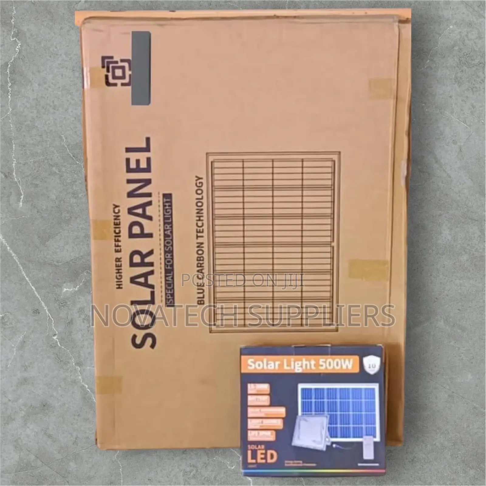 500W Blue Carbon Wawa Solar Flood Lights Ronan