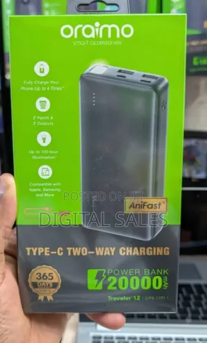 Oraimo 20,000mah Power
