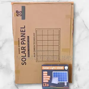 500W Blue Carbon Wawa Solar Flood Lights Alari