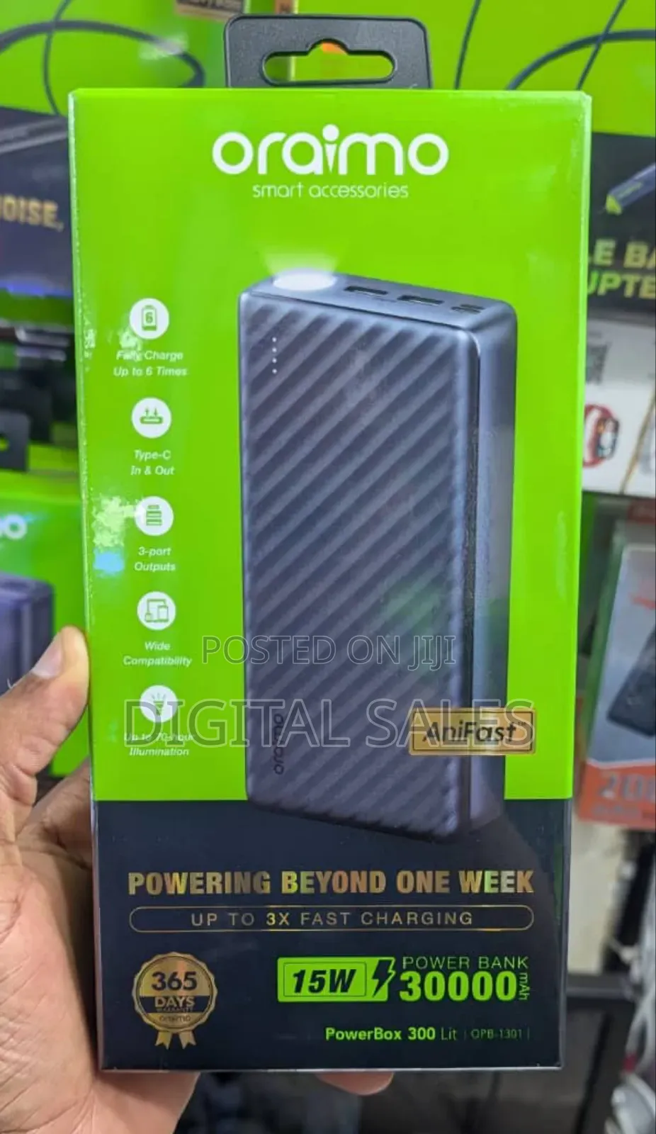 Oraimo 30000mah Ultra Fast Charging