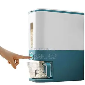 12kg Cereal Storage Bin Dispenser Container Measuring Cup