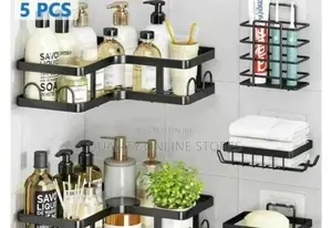 Corner Shower Caddy 3 Adhesive Shower Organizer for Bathroom