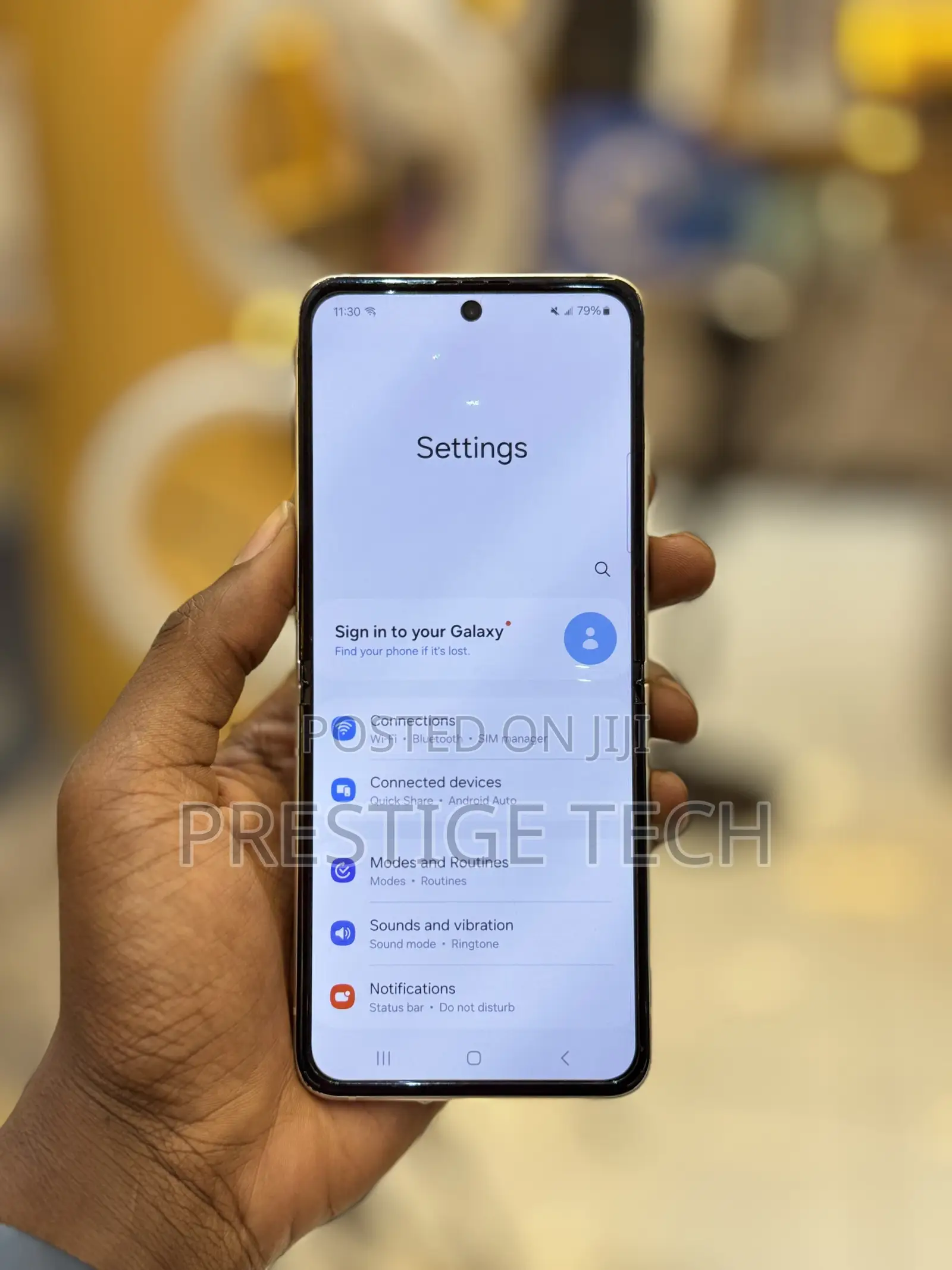 Samsung Galaxy Z Flip 3 128 GB Gold