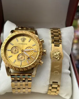 Versace Men's Classy Analog Wrist Watch