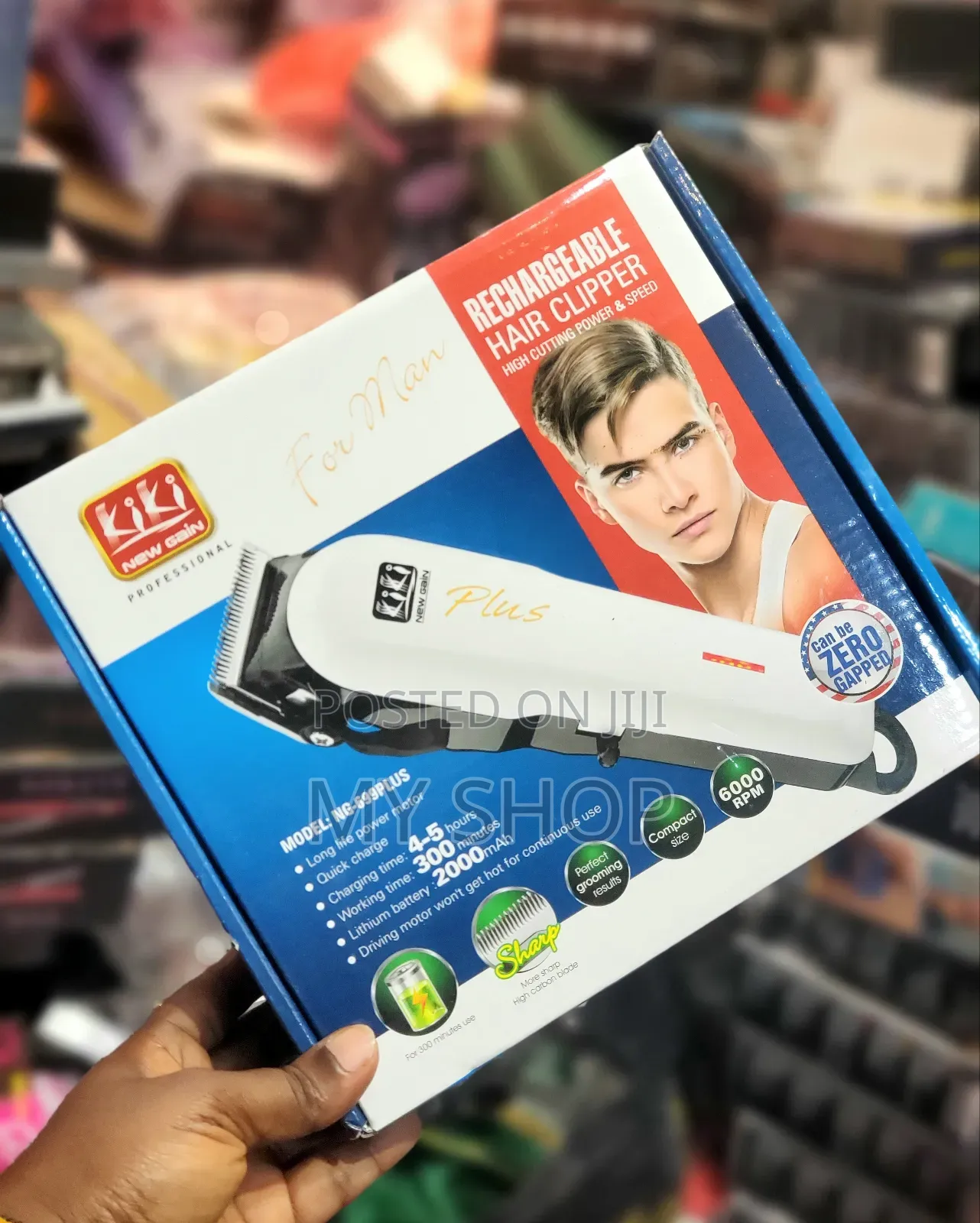 Rechargeable Hair Clipper (Kiki)