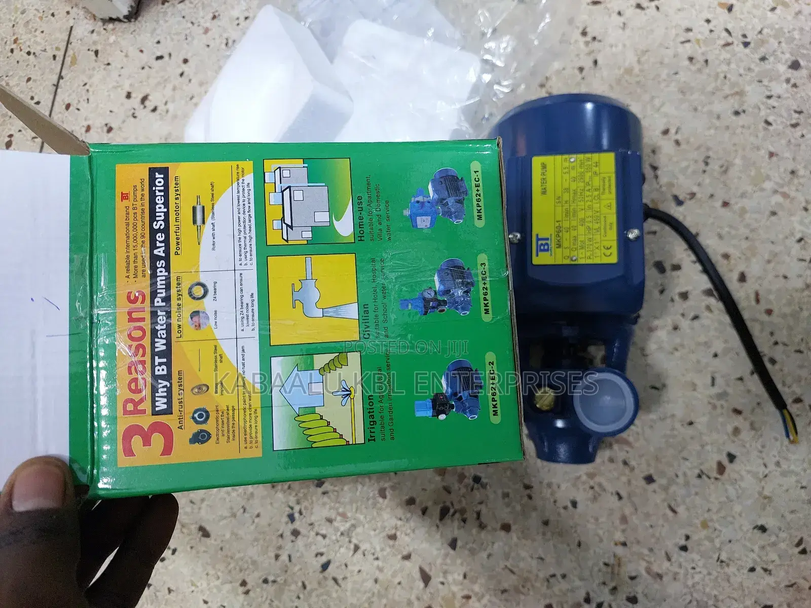 0.5hp Bt Surface Booster Pump