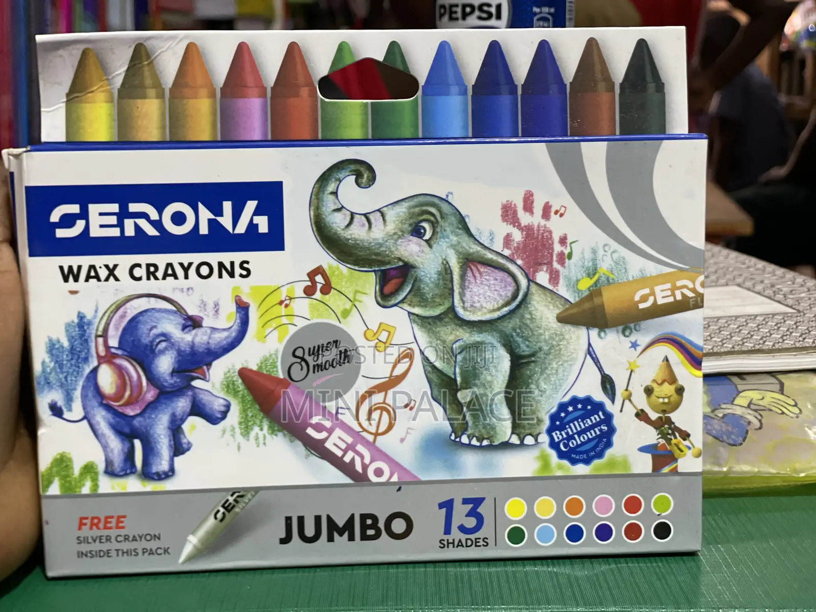 Jumbo Wax Crayons