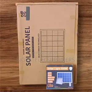 500W Blue Carbon Wawa Solar Flood Lights Kael