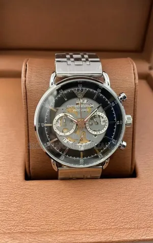 Empori Armani Classy Men's Silver Wrist Watch