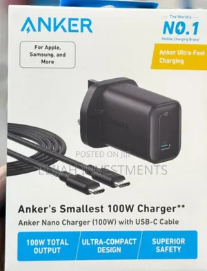Brand New Anker's Smallest 100W Charger