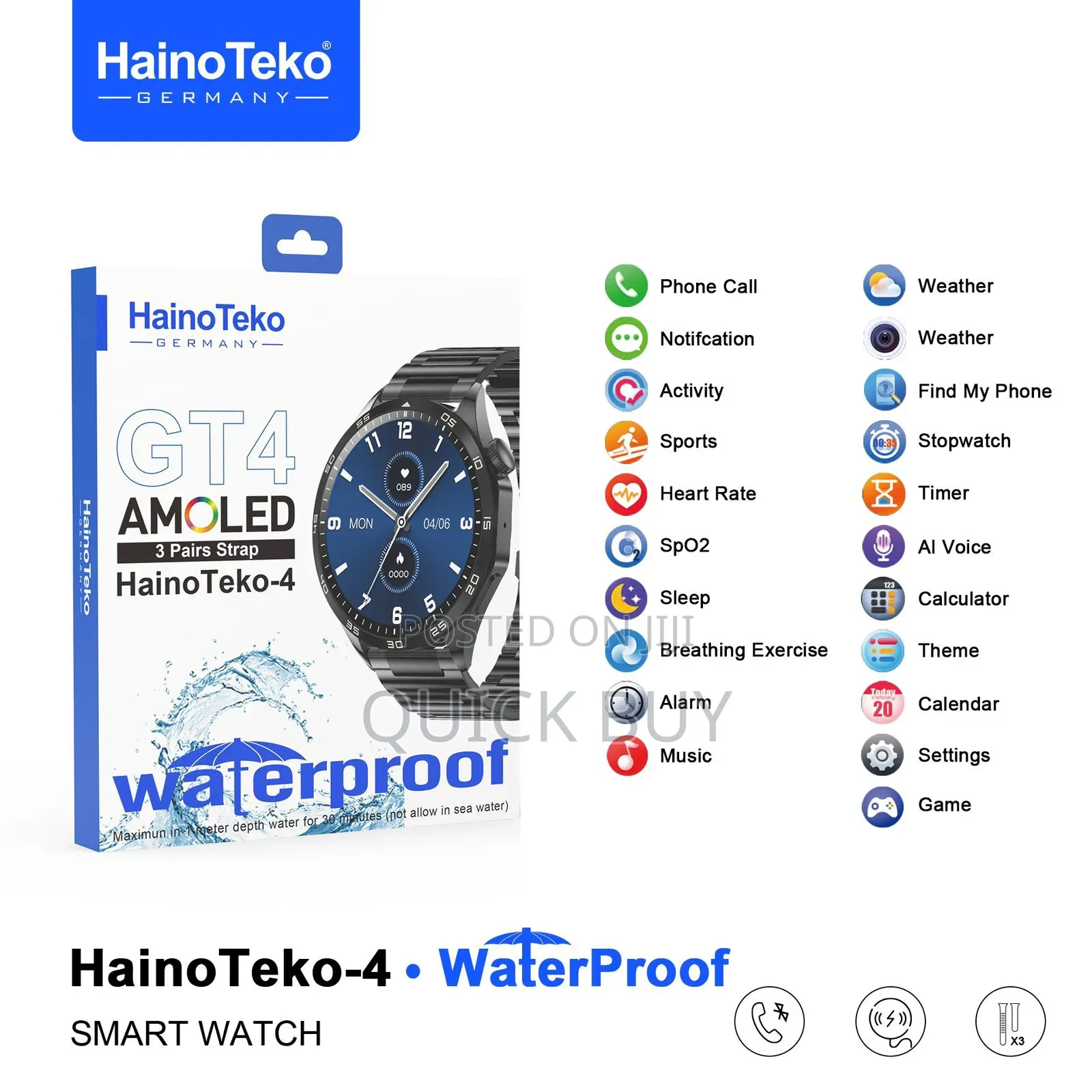 Haino Tek-4 Smart Watch