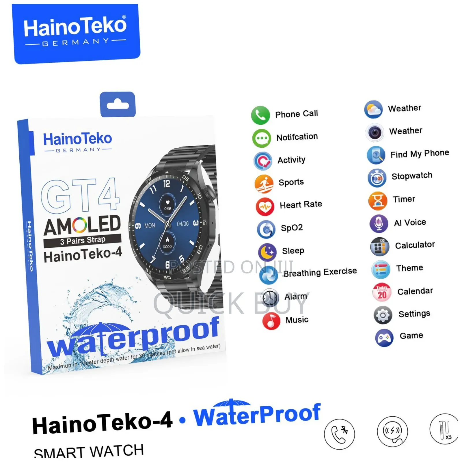 Haino Tek-4 Smart Watch