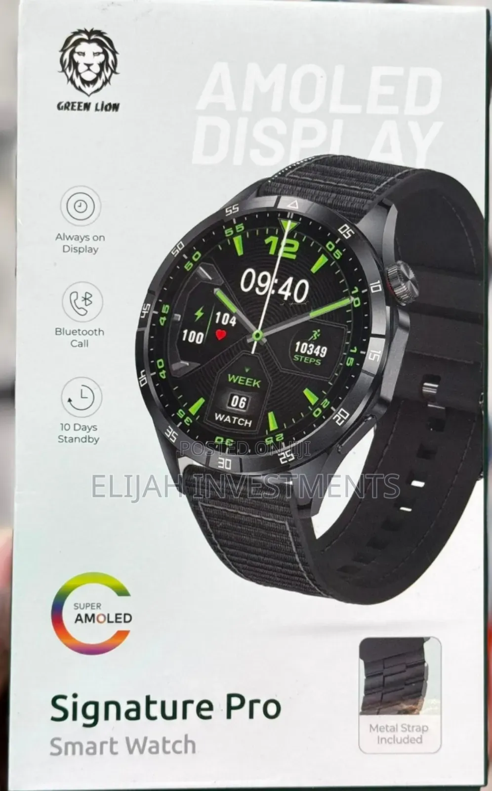Brand New Green Signature Pro Amoled Display
