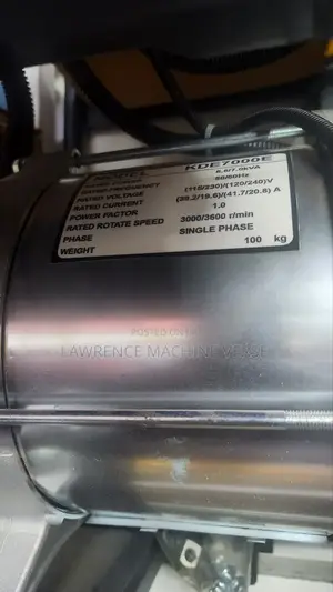 Diesel Generator 7kva Open Body