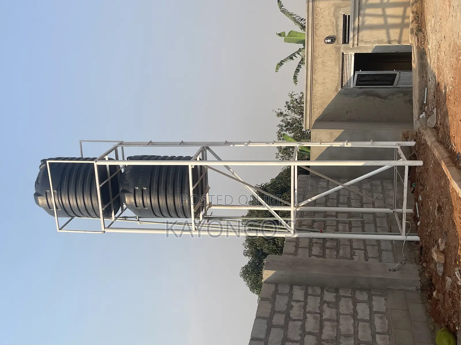 Stand Tank of Double Water Tanks