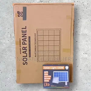 500W Blue Carbon Solar Flood Lights Zepp