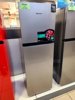 Hisense 222ltrs Frost Free Double Door Refrigerator Silver