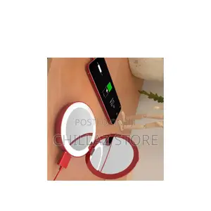 Portable Mini Led Folding Mirror Power Bank.