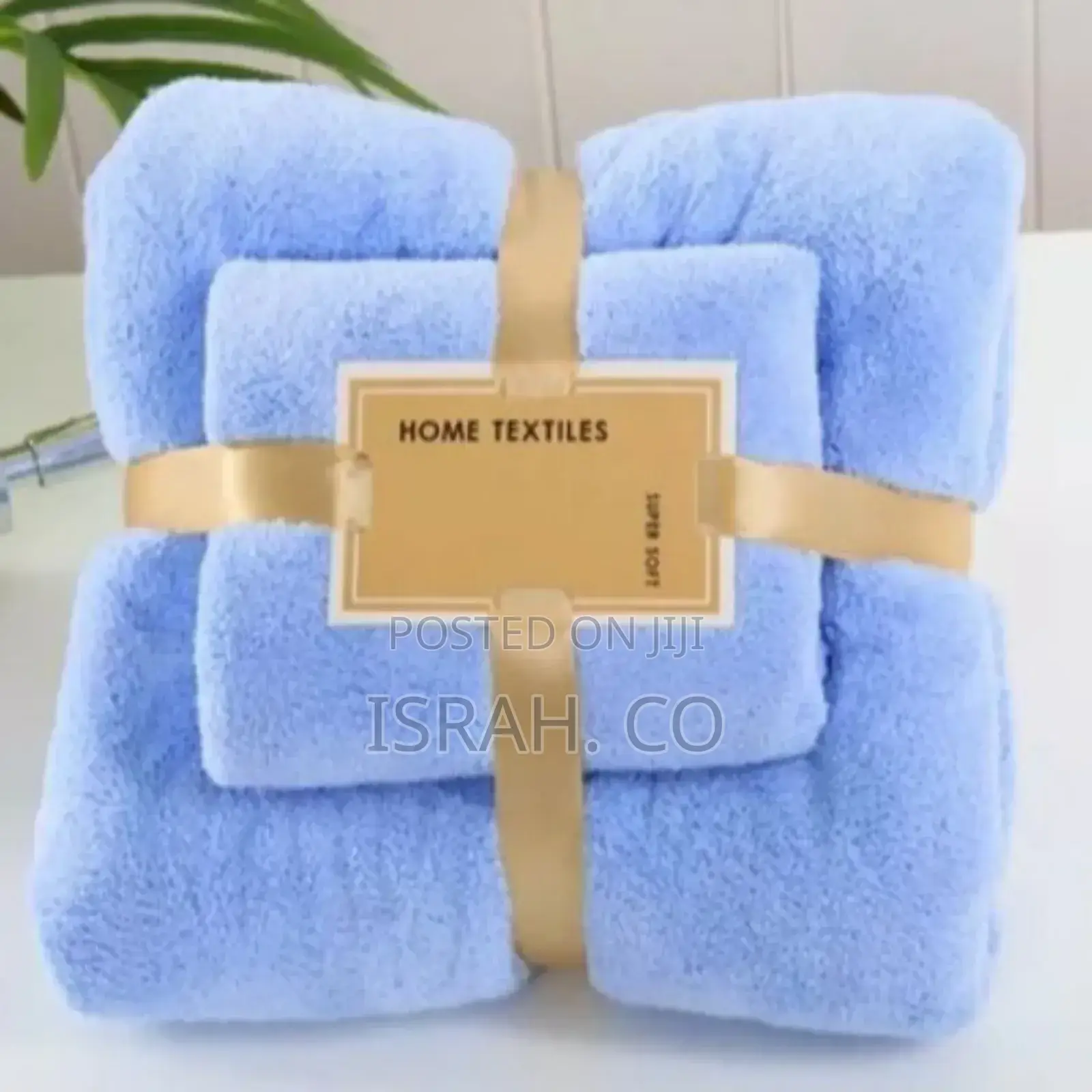 2 Piece Microfiber Hair Swimming Face Hand Bathroom Towels
