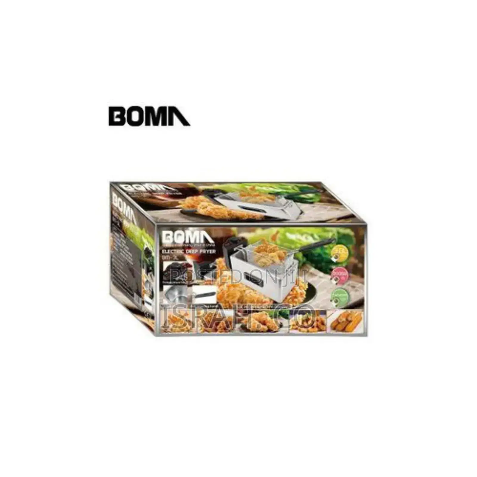 Boma 3 Litre Deep Fryer With Removable Bowl Thermostat