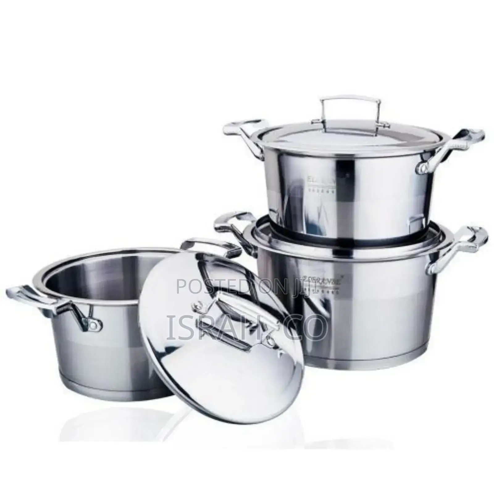 6 Pieces of Pots and Covers