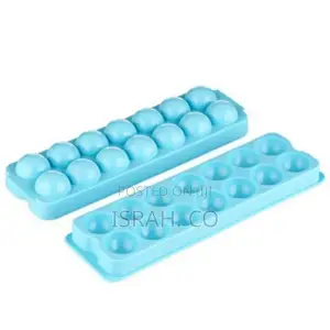 2 Piece, 14 Grid Round Ice Cube Tray Mould Ice Ball Maker