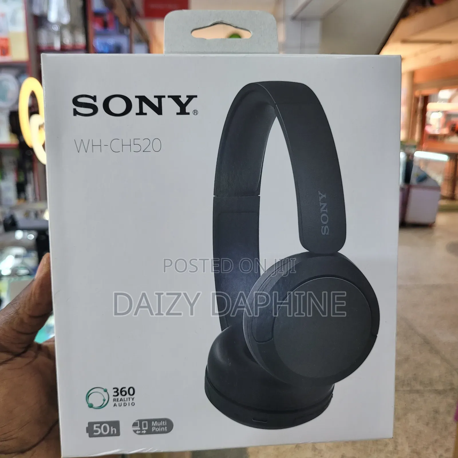 Sony Headphones WH-CH520 Deep Bass