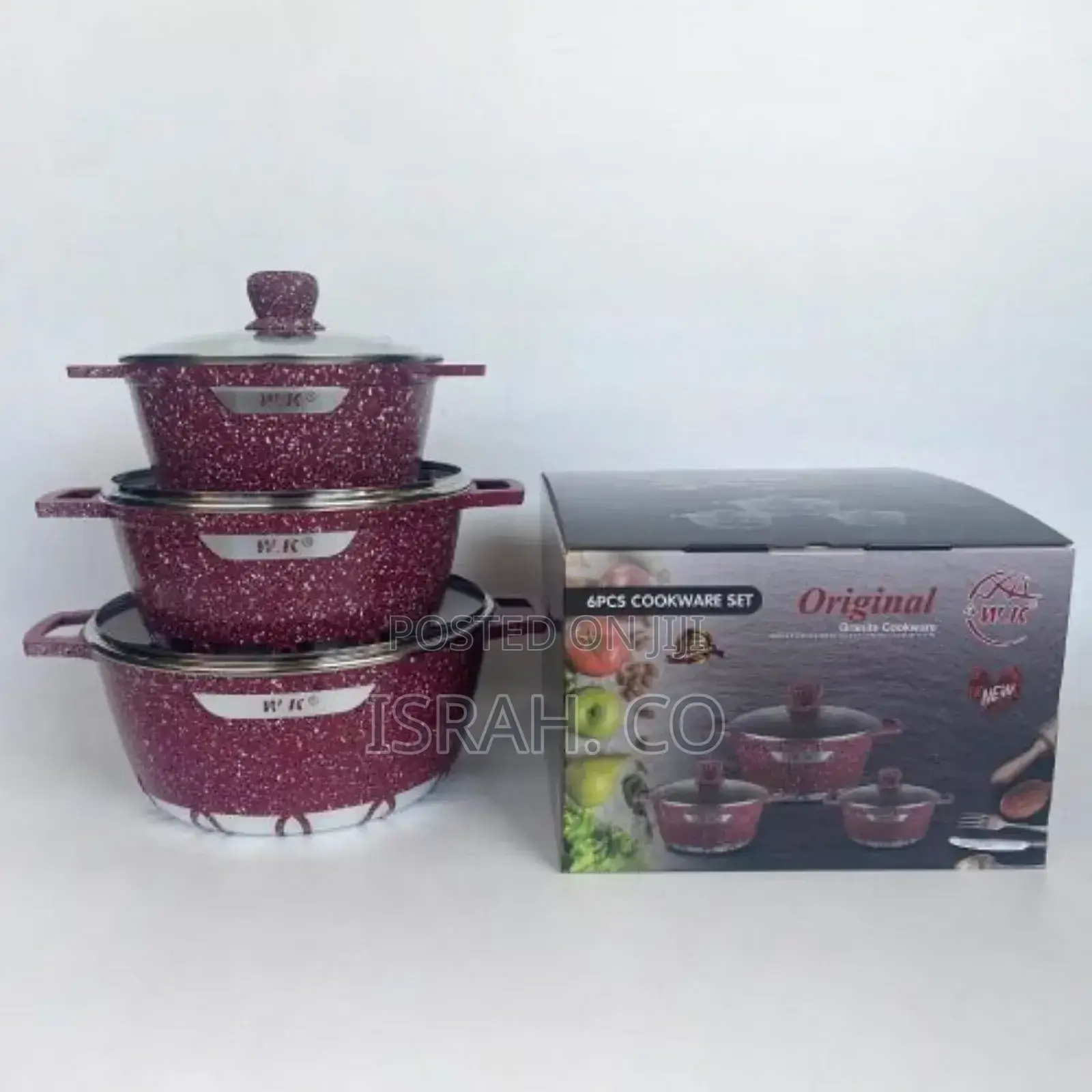 3 Pieces of Non-Stick Serving/Saucepans