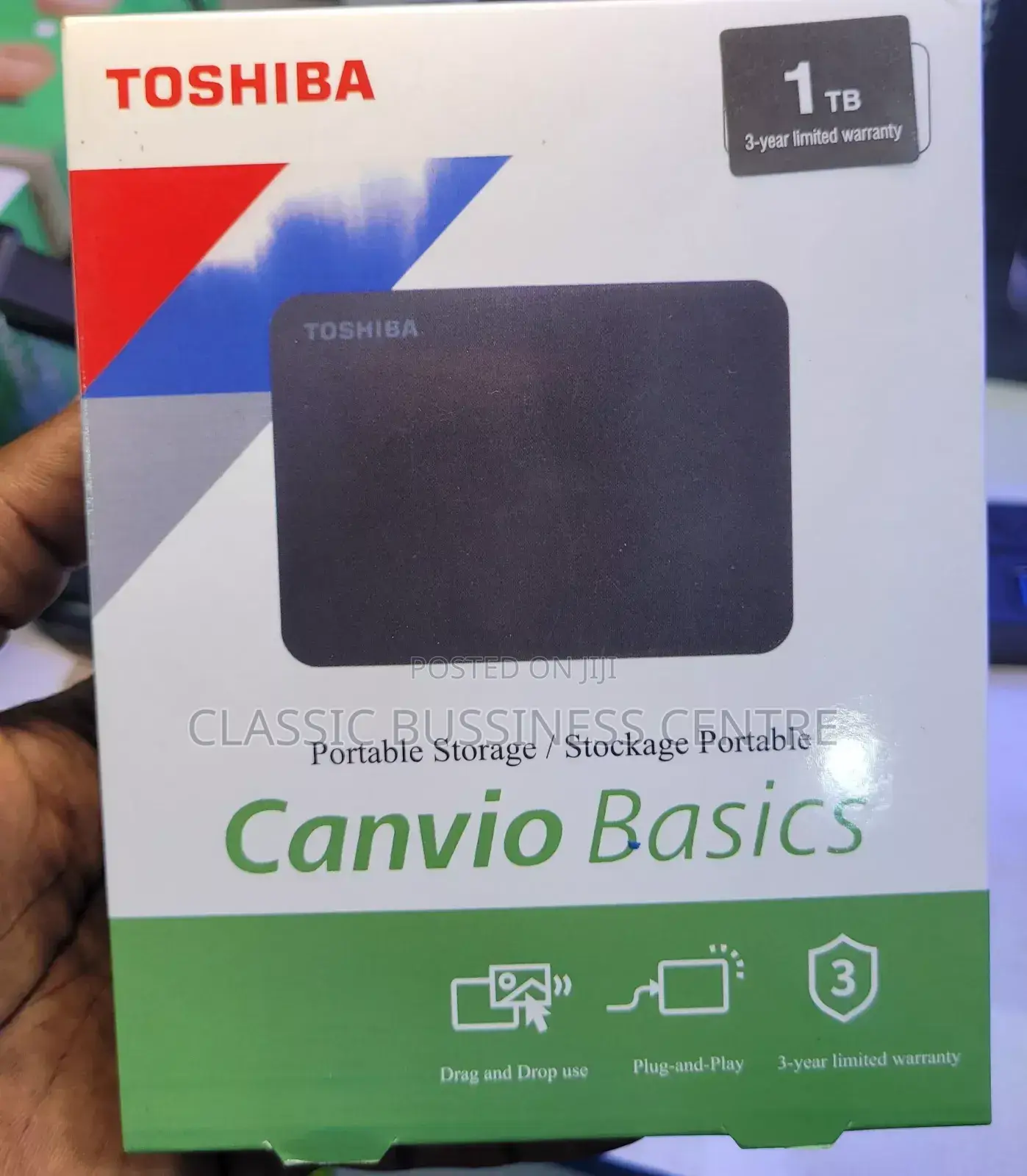 External Hard Drive 1tb Toshiba