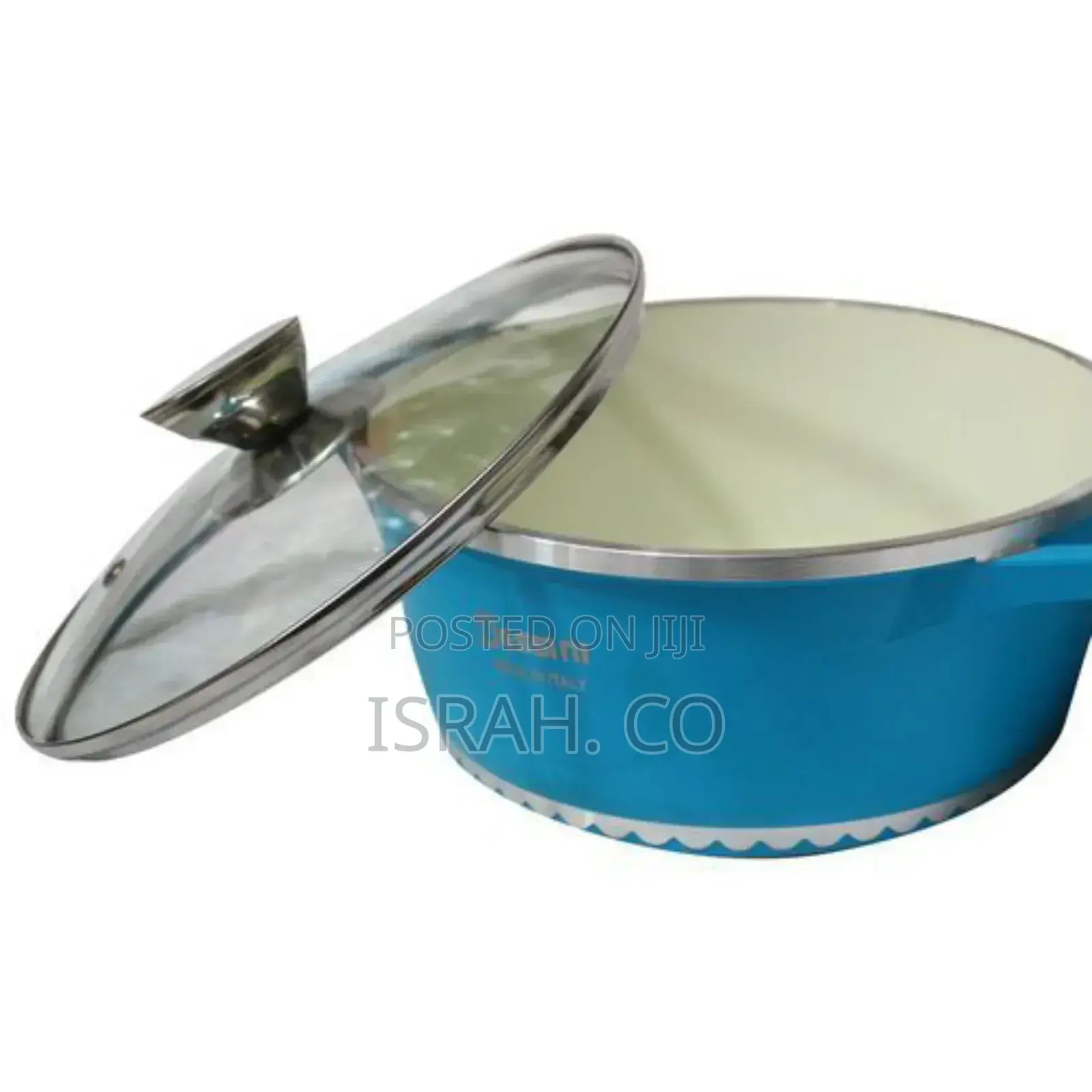 Pieces of Non-Stick Stick Serving /Cooking Saucepans-Blue.