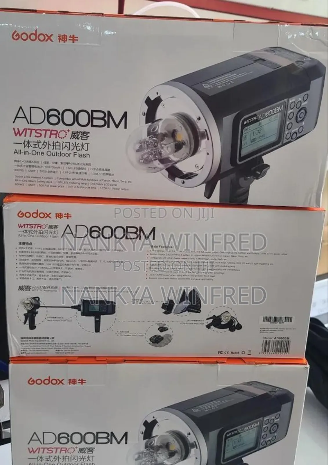 AD 600BM Flash Light