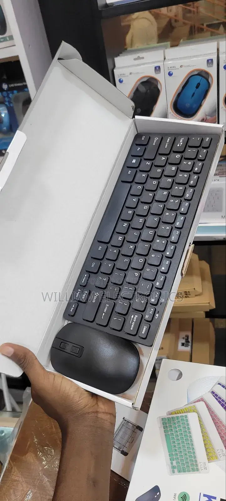 Bluetooth Wireless Mini Keyboard/Quiettyping 2.4ghz Keyboard