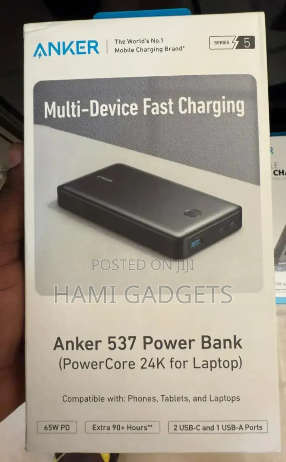 Anker537 Power Bank Power CORE for Laptop Type-C
