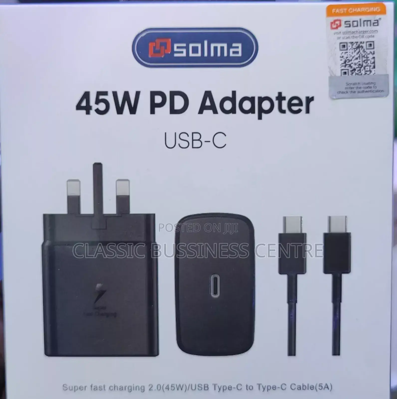 Solma 45w USB C Adapter