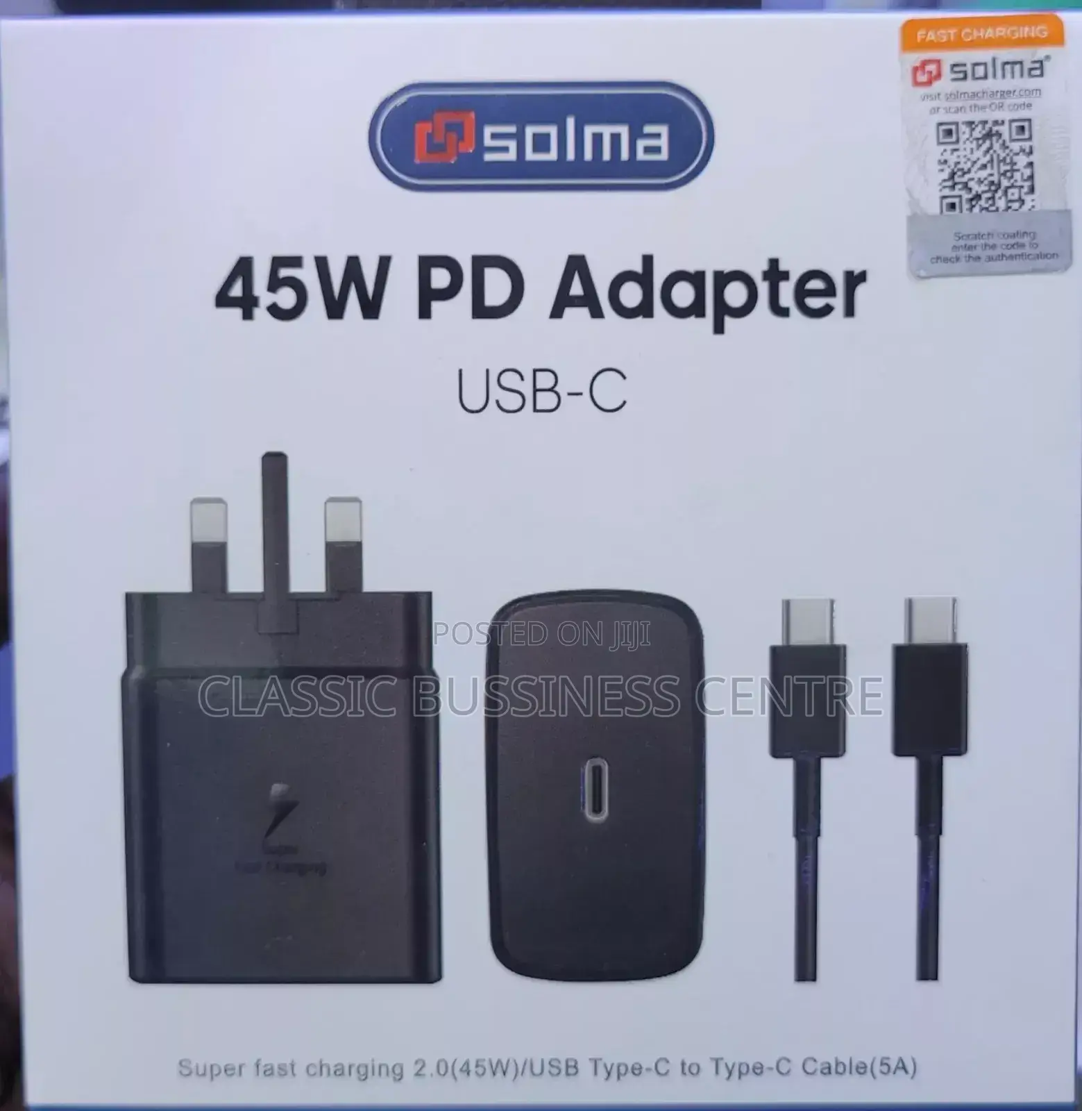 Solma 45w USB C Adapter