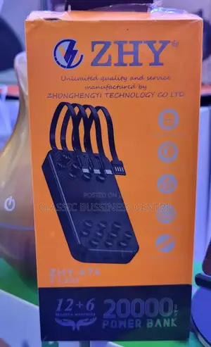 Zhy 20000mah Powerbank/ Fast Charging Powerbank