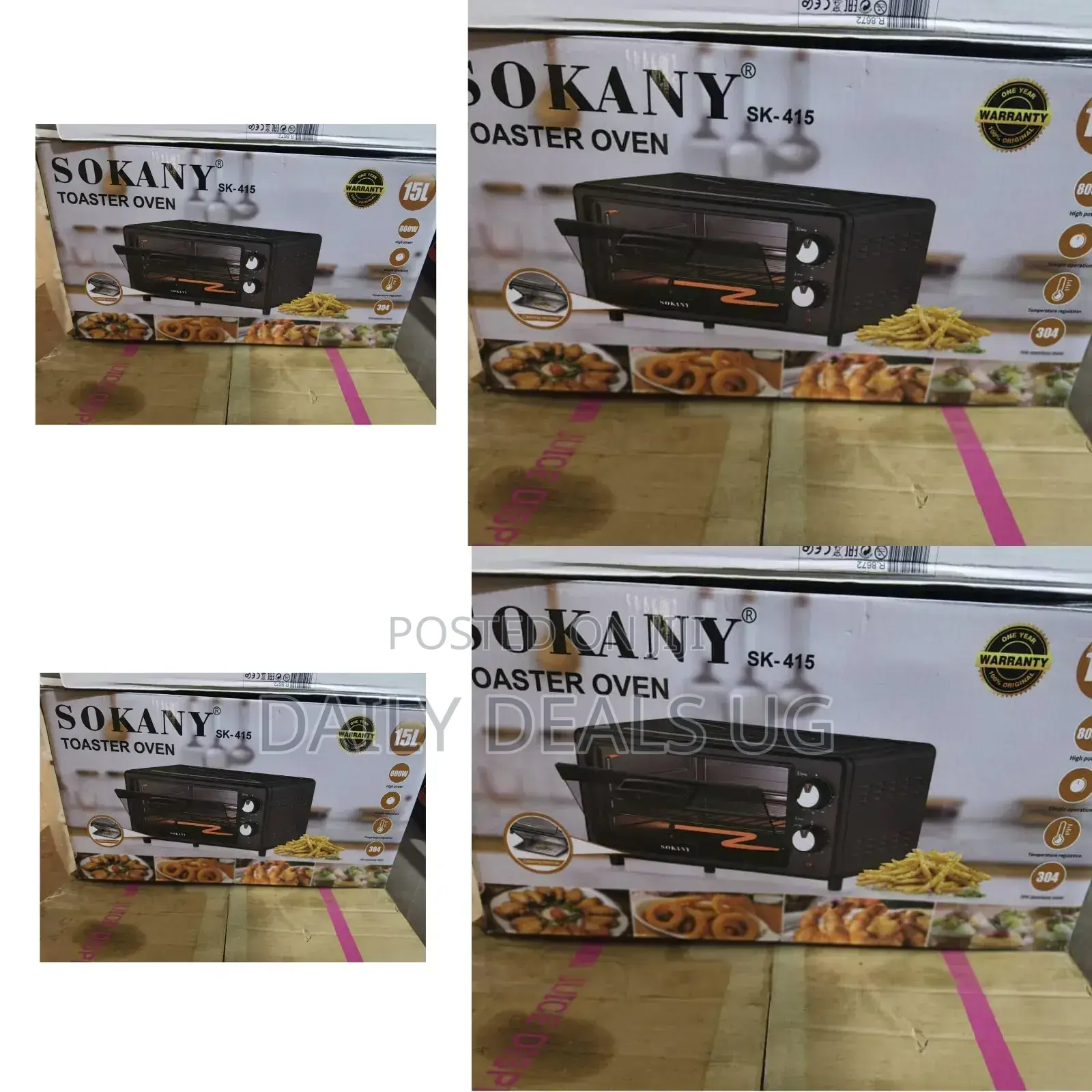 Electric Sokany Toaster Oven