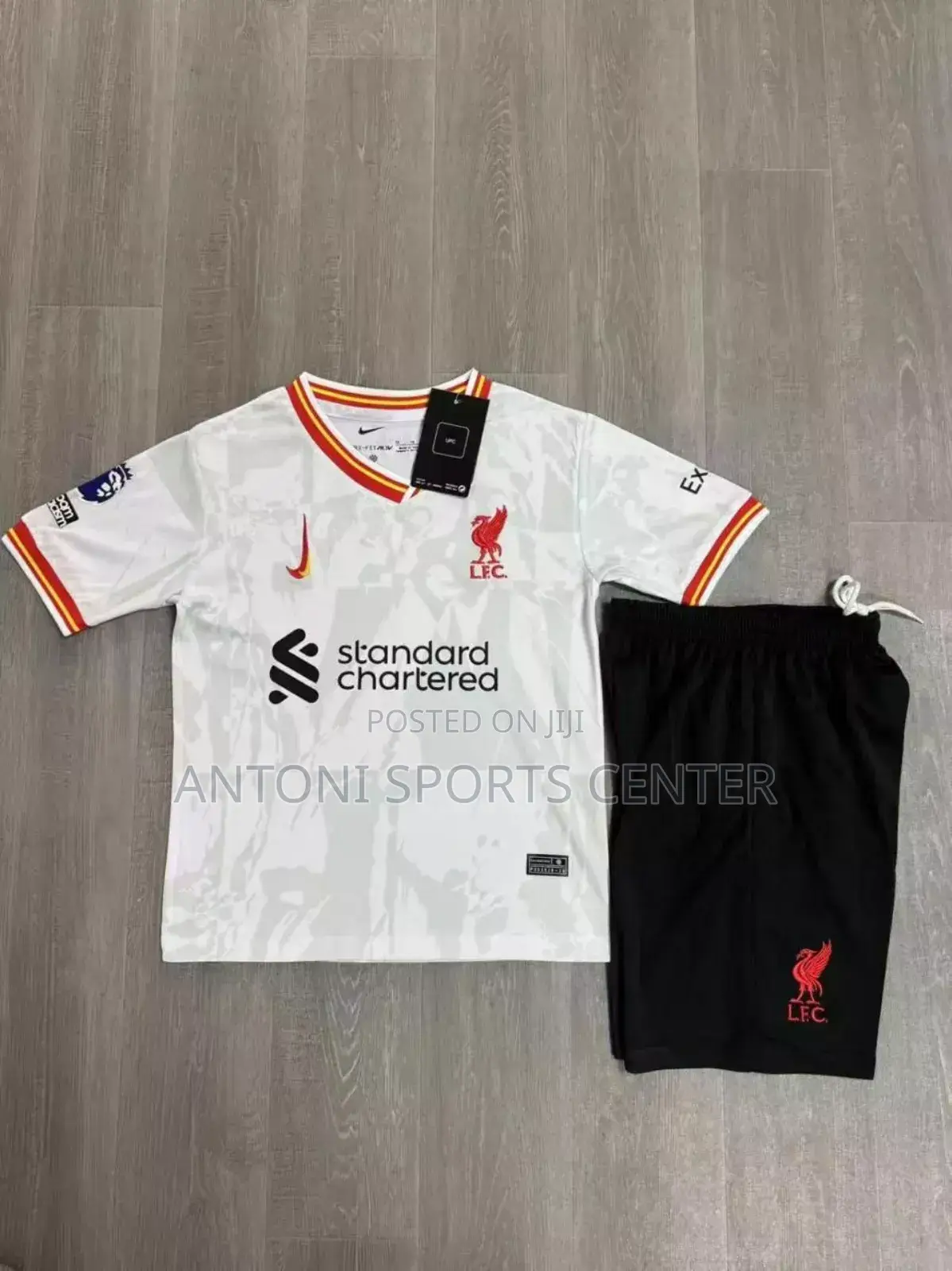 Liverpool White and Black Color