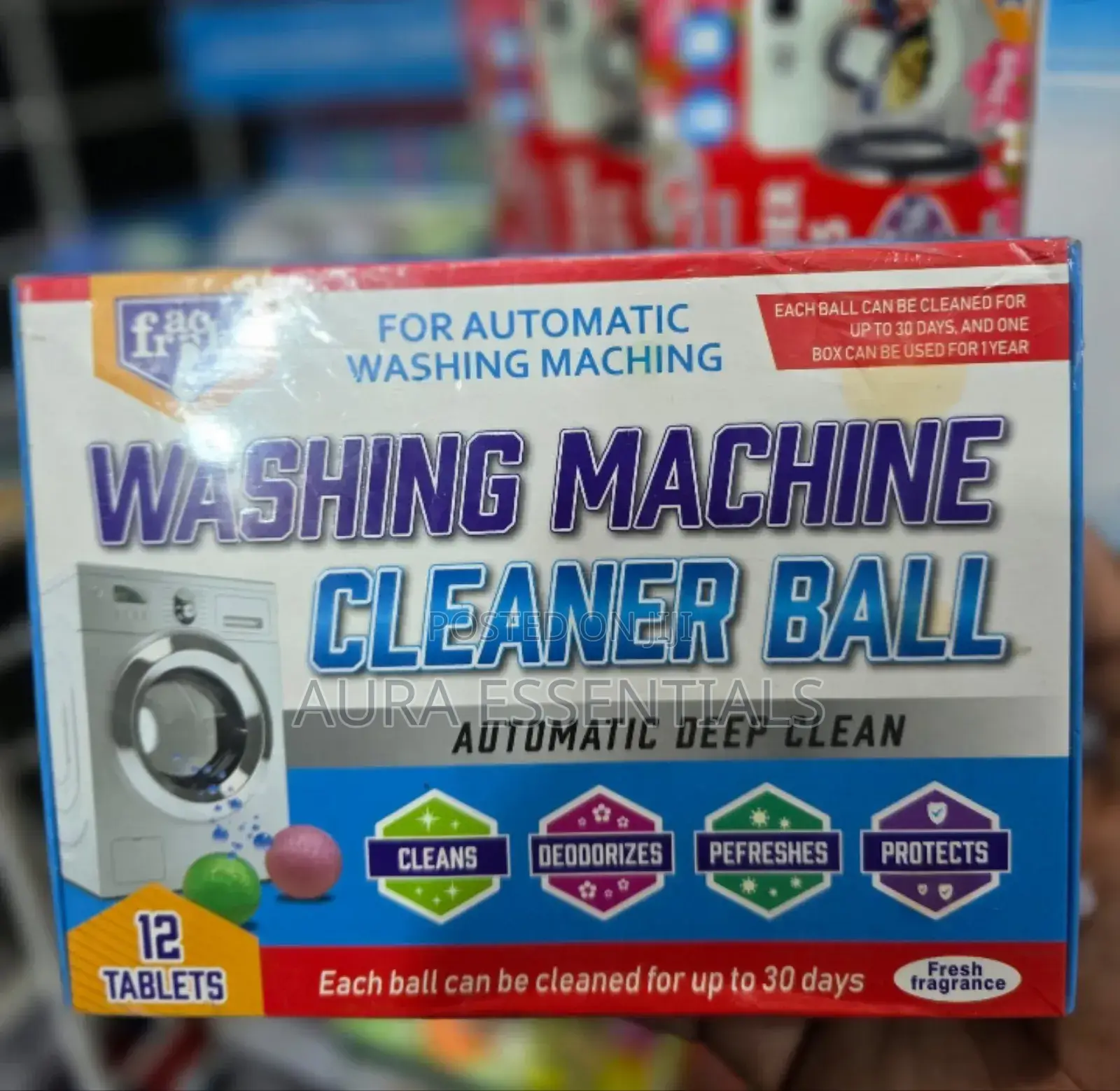 Washing Machine Cleaner Balls