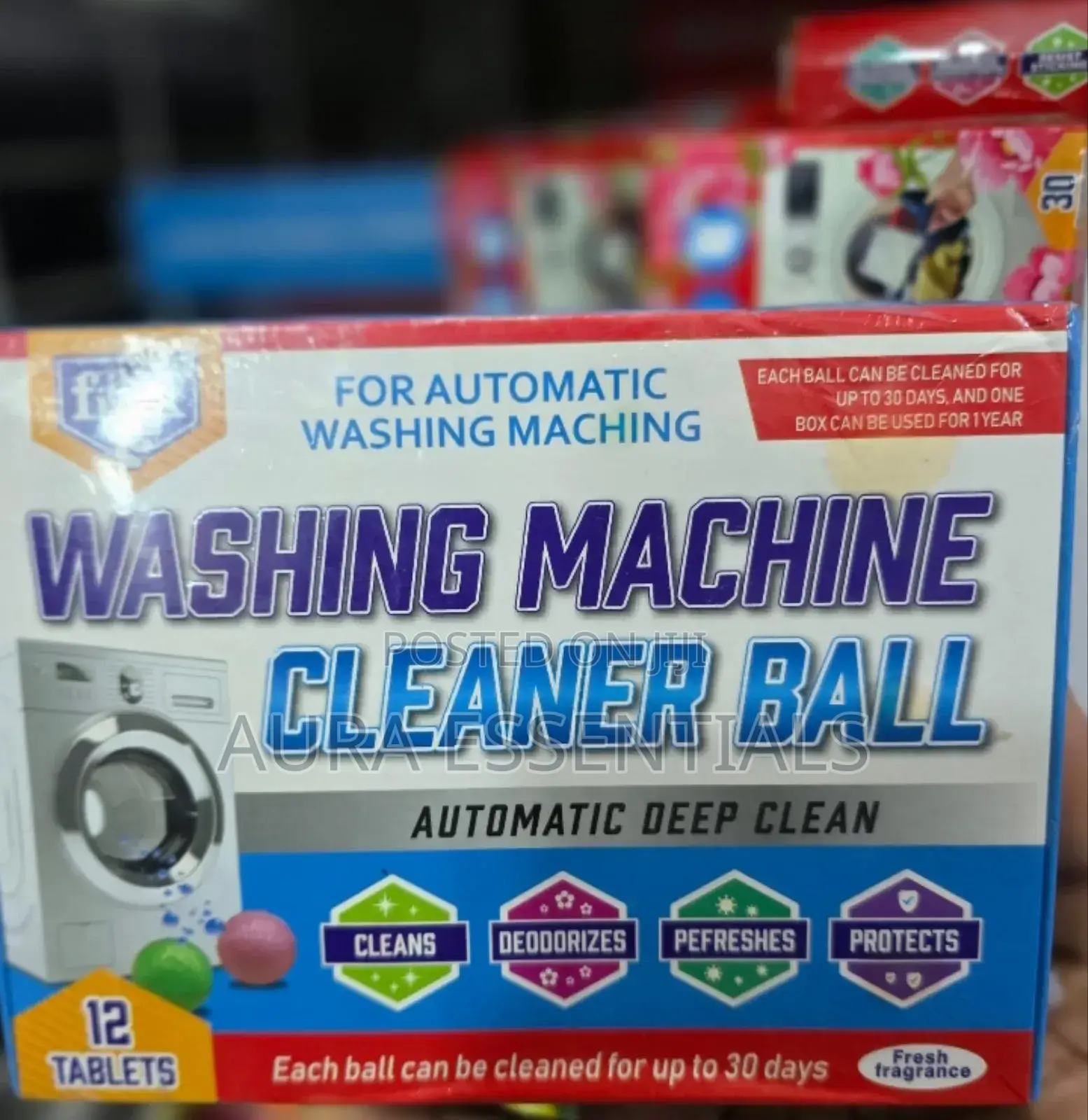 Washing Machine Cleaner Balls
