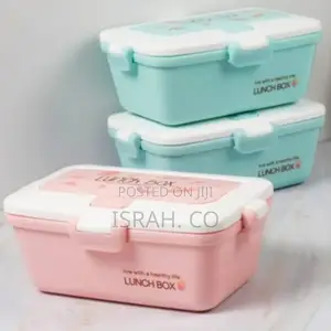Kid's Food Carrier Storage Lunch Box Container- Multi-Colour