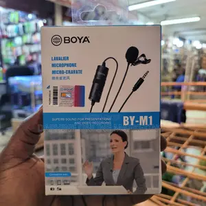 Single Boya Clip on Mic/Single BY-M1 Lavalier Mic