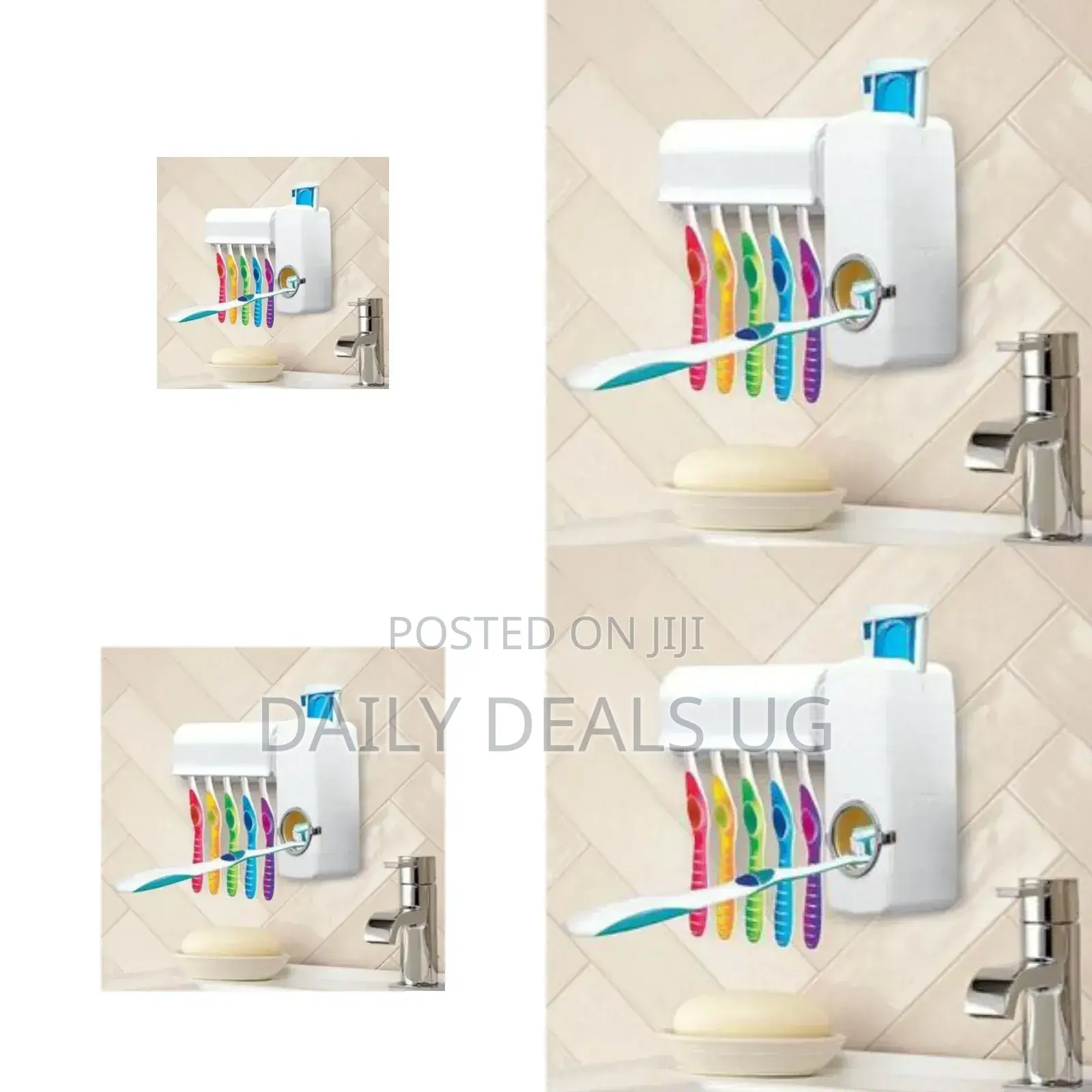 Wall Mounted Toothbrush Holder
