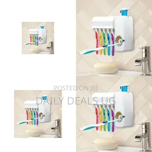 Wall Mounted Toothbrush Holder