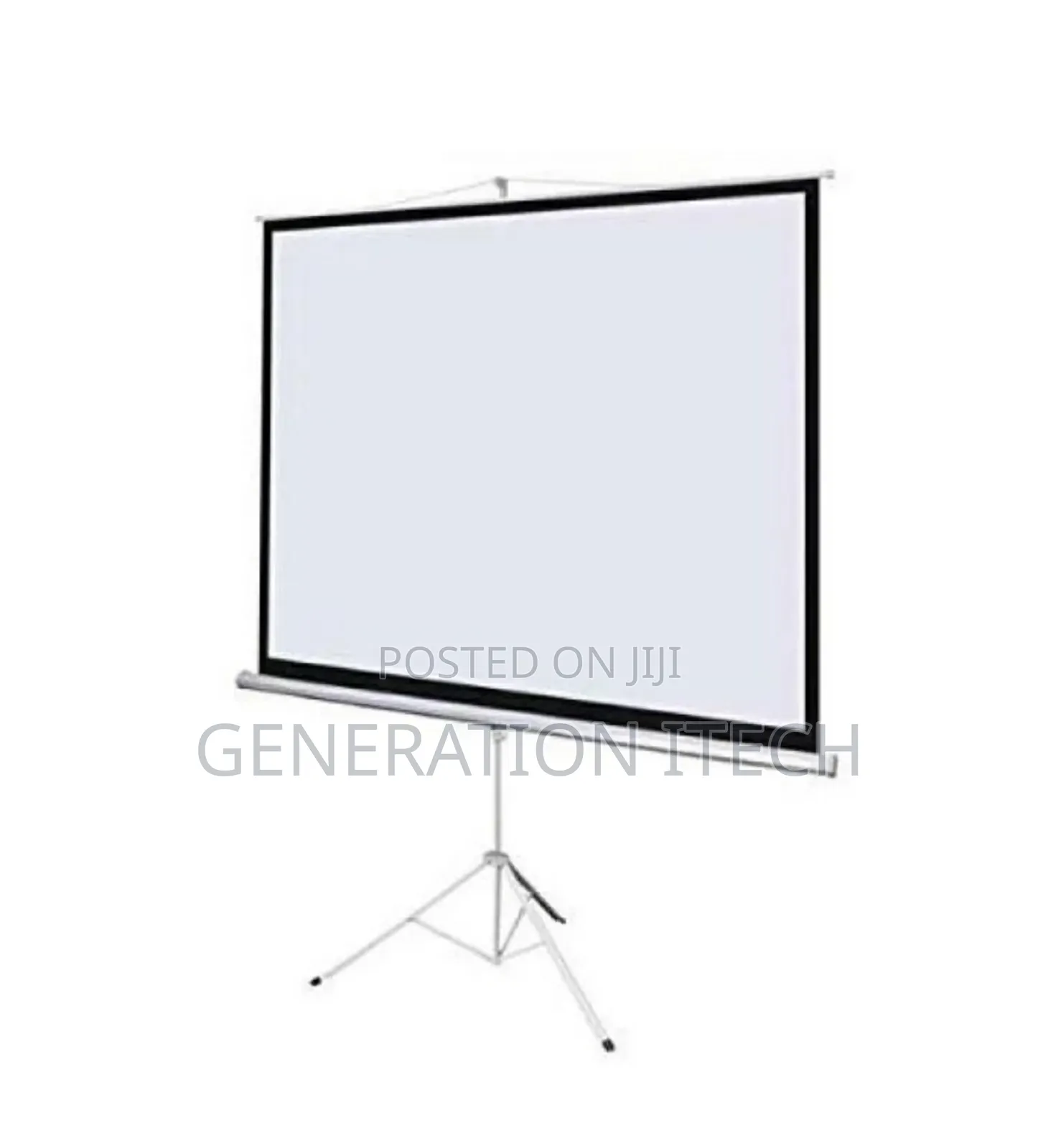 Projector Screen 180 X 180 With Tripod Stand - 360° Rotation