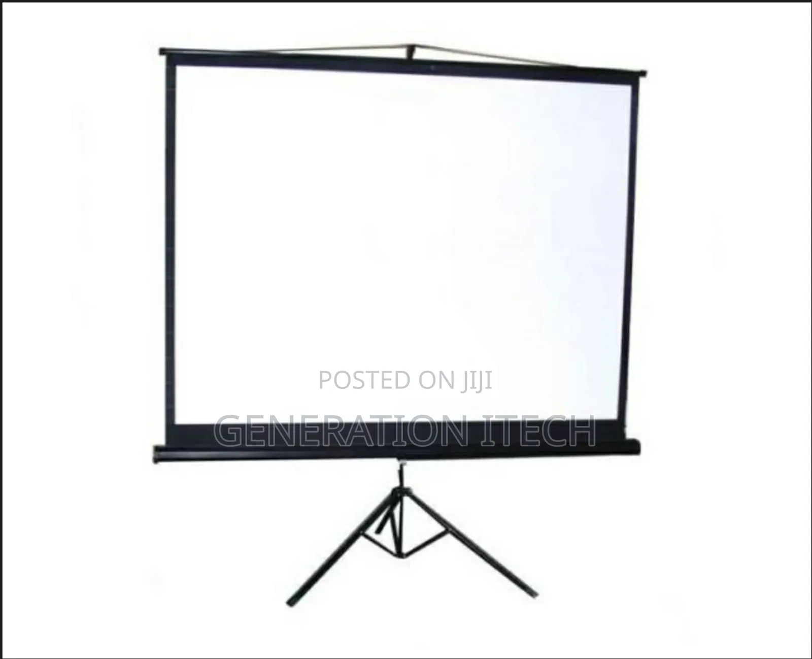 Projector Screen 200 X 200 With Tripod Stand -360° Rotation