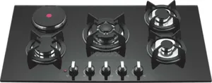 Digiwave 4 Gas Burners Auto Ignition Plus 1 Hot Plate