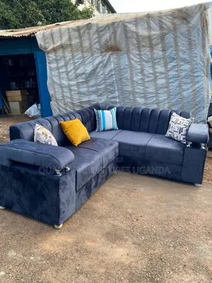 Green Coloured 5 Sitter Sofa